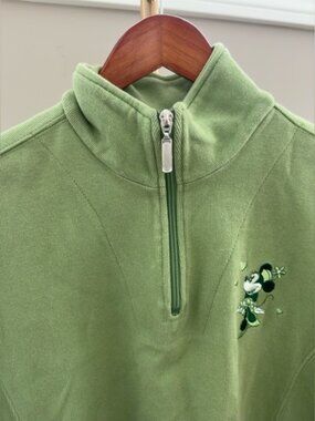 Vintage 90’s Disneyland Minnie Mouse Half-Zip Pullover – Size Medium